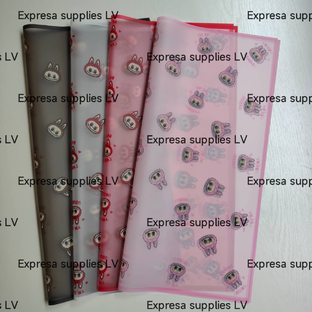 Translucent labubu wrap