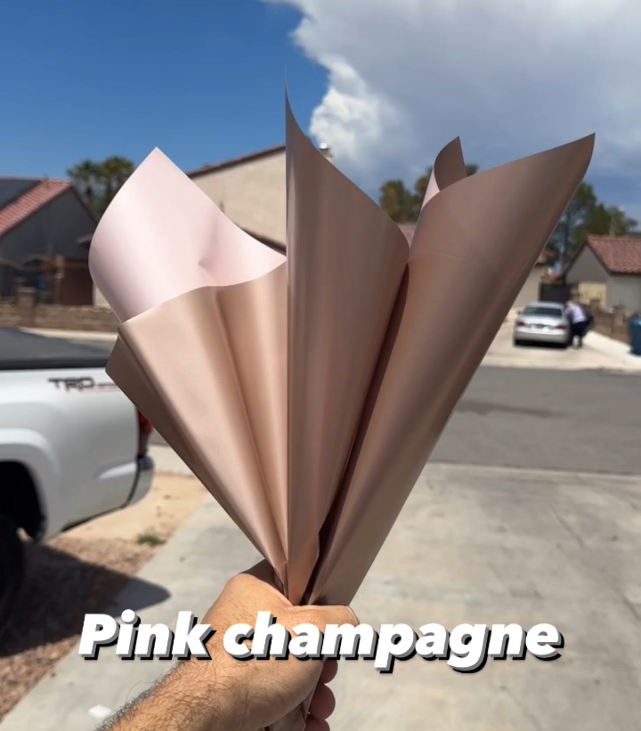 Pink champagne 20 sheets